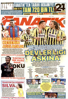 FANATİK 26 Ağustos 2026 Gazete Manşeti Küçük