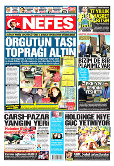 NEFES 26 Ağustos 2026 gazete manşeti