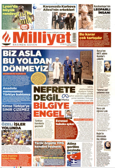 MİLLİYET 26 Ağustos 2026 gazete manşeti