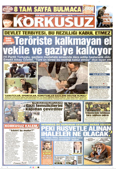 KORKUSUZ 26 Ağustos 2026 gazete manşeti