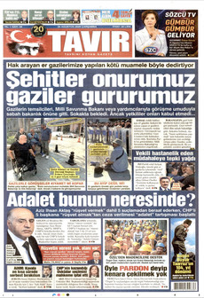 TAVIR GAZETESİ 26 Ağustos 2026 gazete manşeti