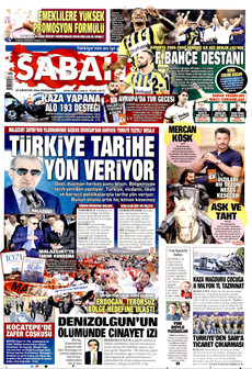SABAH 27 Ağustos 2026 Gazete Manşeti Küçük