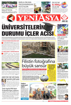 YENİ ASYA 27 Ağustos 2026 Gazete Manşeti Küçük