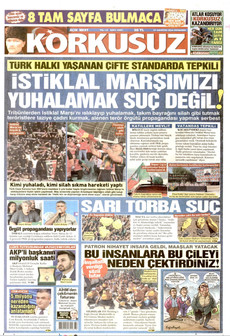 KORKUSUZ 27 Ağustos 2026 Gazete Manşeti Küçük