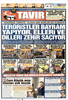 TAVIR GAZETESİ 27 Ağustos 2026 Gazete Manşeti Küçük
