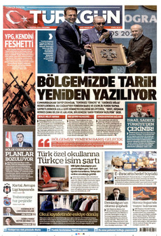 TÜRKGÜN 27 Ağustos 2026 gazete manşeti
