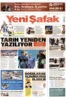 YENİ ŞAFAK 27 Ağustos 2026 gazete manşeti