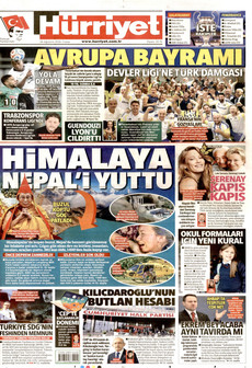 HÜRRİYET 28 Ağustos 2026 Gazete Manşeti Küçük