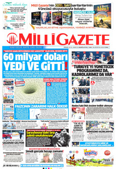 MİLLİ GAZETE 28 Ağustos 2026 Gazete Manşeti Küçük