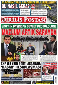 DİRİLİŞ POSTASI 29 Ağustos 2026 gazete manşeti