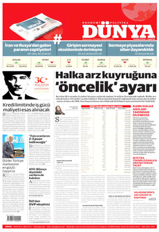 DÜNYA 29 Ağustos 2026 gazete manşeti