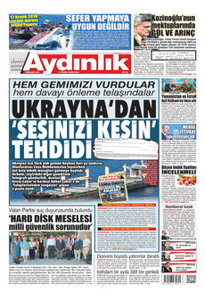 AYDINLIK GAZETESİ 1 Eylül 2026 Gazete Manşeti Küçük