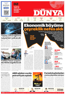 DÜNYA 1 Eylül 2026 Gazete Manşeti Küçük