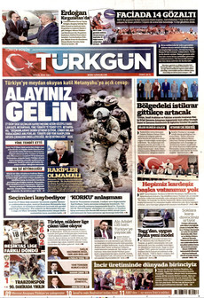 TÜRKGÜN 1 Eylül 2026 gazete manşeti