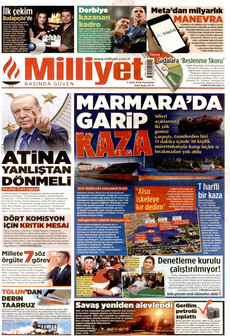 MİLLİYET 3 Eylül 2026 Gazete Manşeti Küçük