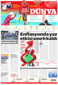 DÜNYA 4 Eylül 2026 Gazete Manşeti Küçük