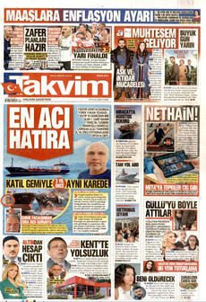 TAKVİM 4 Eylül 2026 Gazete Manşeti Küçük