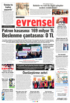 EVRENSEL 5 Eylül 2026 gazete manşeti
