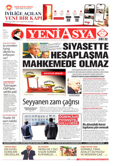YENİ ASYA 5 Eylül 2026 gazete manşeti