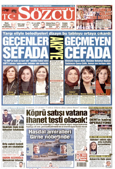 SÖZCÜ 7 Eylül 2026 Gazete Manşeti Küçük