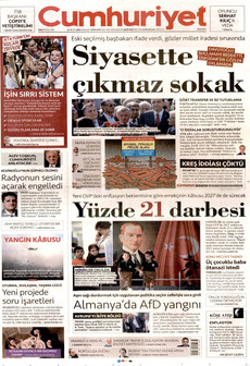 CUMHURİYET 8 Eylül 2026 Gazete Manşeti Küçük