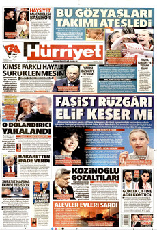 HÜRRİYET 8 Eylül 2026 gazete manşeti
