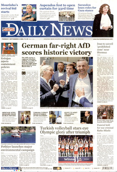 HÜRRİYET DAİLY NEWS 8 Eylül 2026 gazete manşeti