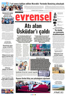 EVRENSEL 9 Eylül 2026 Gazete Manşeti Küçük