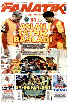 FANATİK 10 Eylül 2026 gazete manşeti