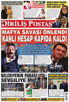 DİRİLİŞ POSTASI 11 Eylül 2026 gazete manşeti