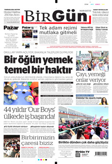 BİRGÜN 13 Eylül 2026 gazete manşeti
