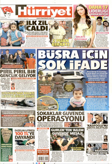 HÜRRİYET 15 Eylül 2026 gazete manşeti
