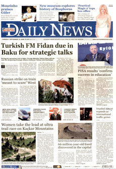 HÜRRİYET DAİLY NEWS 15 Eylül 2026 gazete manşeti