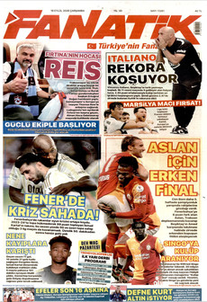 FANATİK 16 Eylül 2026 Gazete Manşeti Küçük