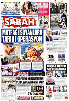SABAH 16 Eylül 2026 gazete manşeti
