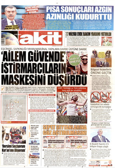 YENİ AKİT 16 Eylül 2026 gazete manşeti