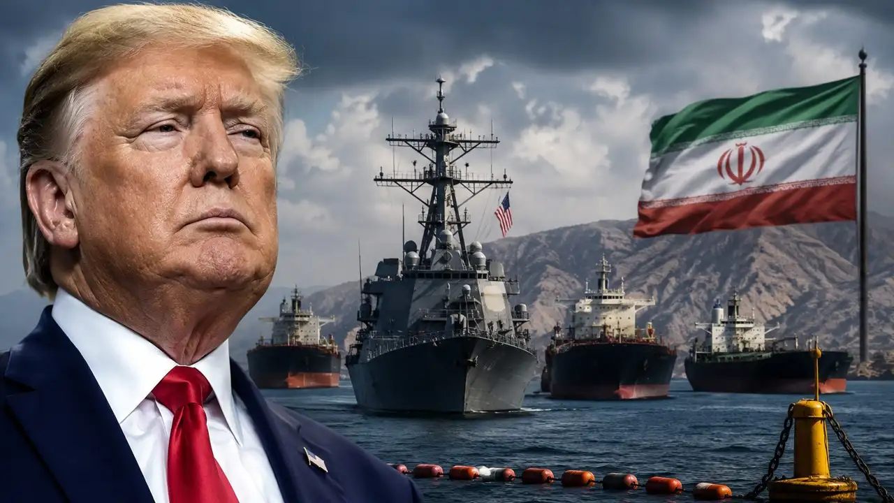 Trump Yeni Yaptırımı Duyurdu: İran Limanlarına Tam Abluka Uygulanacak
