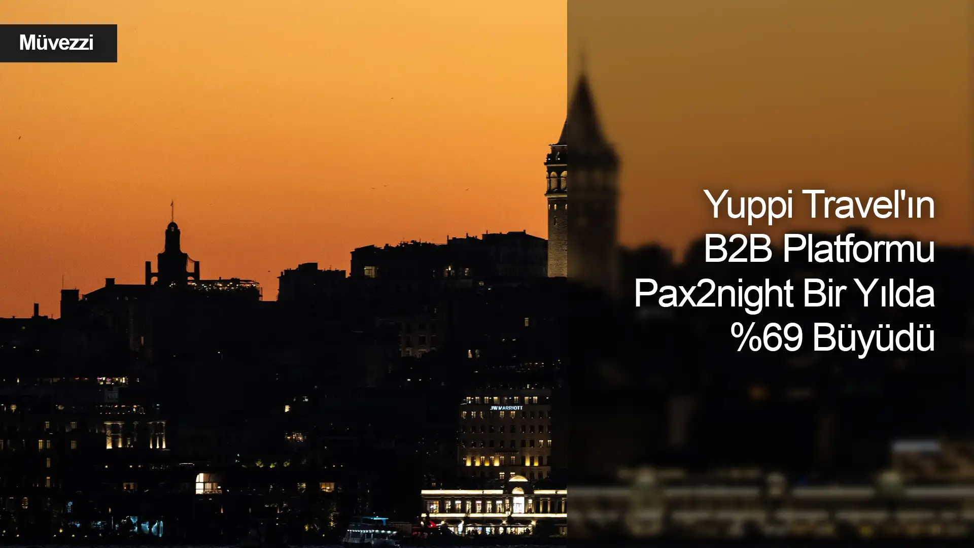 Yuppi Travel'ın B2B Platformu Pax2night Bir Yılda %69 Büyüdü